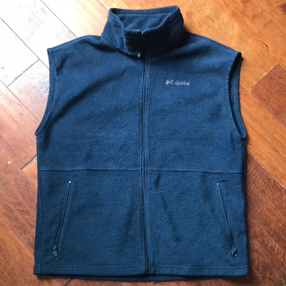 Columbia Other - Columbia Navy Blue Fleece Vest